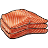 Raw Fish Meat - Medium